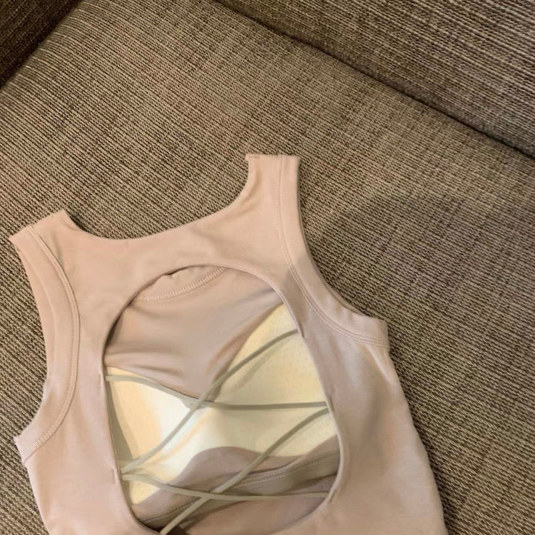 Milan EdgeCross Built-In Bra Top